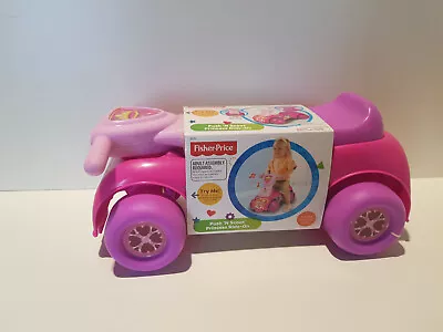 Fisher Price Little People Princess Ride-On Girls Pink Sit 'N Scoot  New X • $38