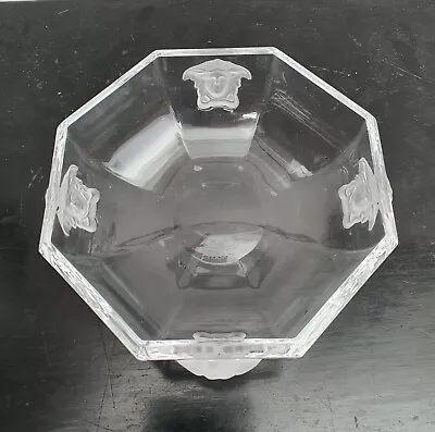 Rosenthal Versace Lumiere Treasury Crystal Glass Dish • $250