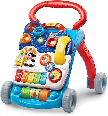 VTech Sit-To-Stand Learning Walker (Frustration Free Packaging) Blue New • $39.96