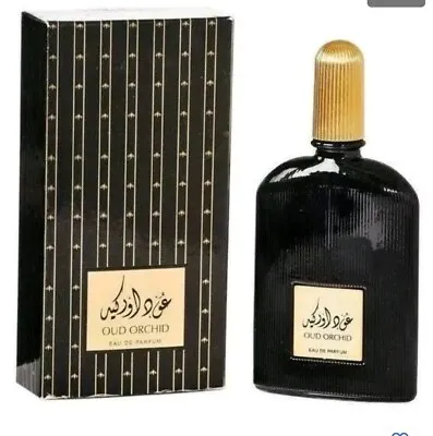 £13.88 • Buy Oud Orchid Black Perfume 100ml Spray Genuine Halal Eau De Parfum Jasmine, Lotus