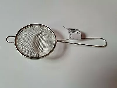 Tea Strainer 7cm Metal Sieve Mesh Kitchen Traditional Loose Leaf Filter Infuser • £2.95