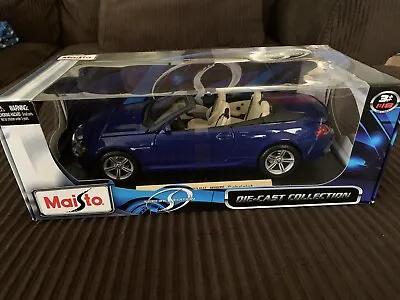 Maisto 1:18 BMW M6 Cabriolet Special Edition Blue • $89