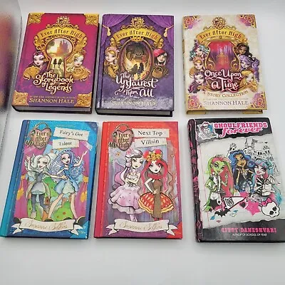 Monster High / Ever After High Lot Of 6 Chapter Books Hardcover • $19.90