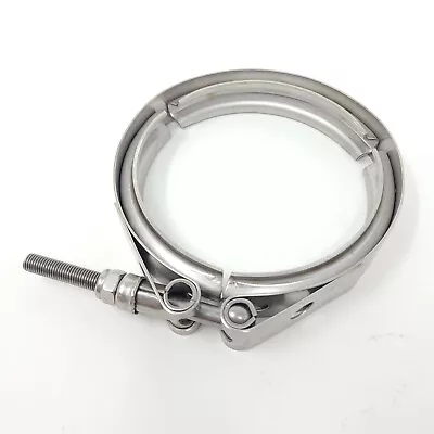 1PC Stainless Steel 2.75  V-Band 70 Mm Exhaust Clamp Turbo Downpipe Heavy Duty • $13.97