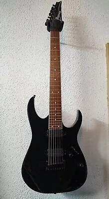 Ibanez RG7321 7 String Electric Guitar Black Korea 2001 • $199.97