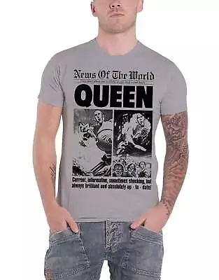 Queen News Of The World Front Page 40 Years T Shirt • £16.95