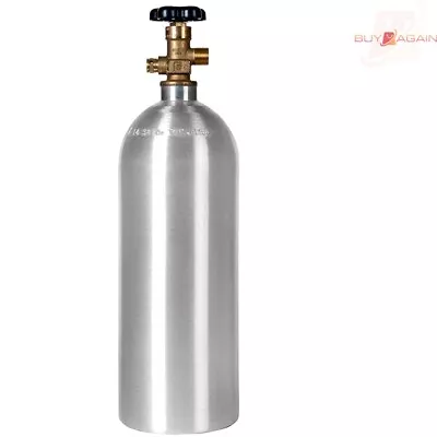 Certified 5 LB CO2 Tank With Valve - Durable Aluminum Cylinder For Safety • $164.99