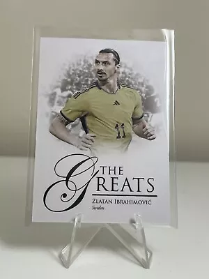 Zlatan Ibrahimovic Futera Unique Football 2023 The Greats Card /69 Sweden • £10