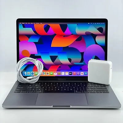 13  MacBook Pro 2019 Touch Gray 2.4 I5 16GB 256GB Ventura + Very Good + Warranty • $549