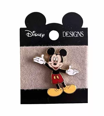 DISNEY Designs Mickey Mouse Enamel Lapel Pin Welcome New NWT • $8.90