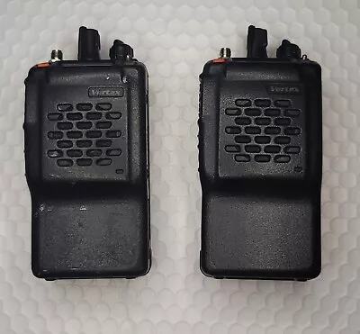 (2) Vertex Vx-800u Vx-800 Uhf 16ch Portable Two-way Radio  • $140