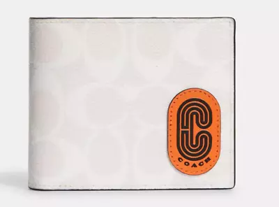 Coach Wallet QB/CHALK/CANDIED ORANGE MULTI C8297 QBU8J 10020020JAX • $110