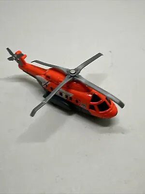 Matchbox 2003 Mission Chopper Coast Guard Rescue MBX Helicopter Used Ga44 • $7.50