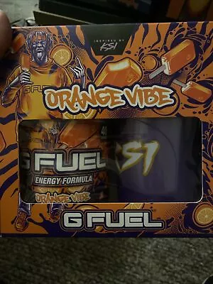 G Fuel Orange Vibe Collectors Box (Opened) | Limited Edition KSI X GFuel • $12