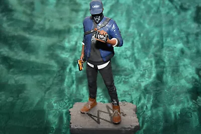 Ubisoft Collectables Watch Dogs 2 Marcus Holloway Figure Statue 24cm High • $45