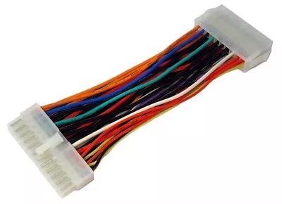 ATX 20 Pin Female To 24 Pin Male Internal PC PSU Power Adapter Cable Lead • £3.49