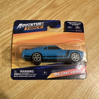 Maisto Adventure Force 1970 Ford Mustang Boss 302 Blue • $8.29