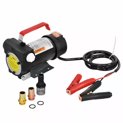 IRONMAX DC 12V 10GPM 155W Electric Diesel Oil Fuel Transfer Extractor Pump Motor • $39.99