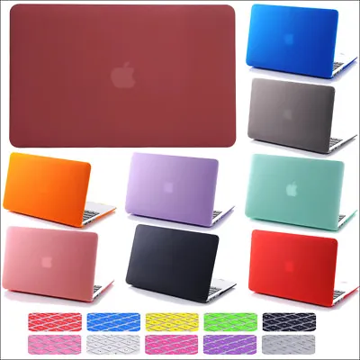 2in1 Matte Frosted Hard Case Shell +Keyboard Cover For MacBook White 13  A1342   • $14.95