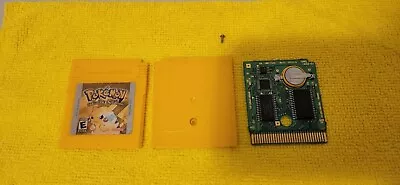 Pokemon Yellow Special Pikachu Edition Gameboy Color OEM New Battery Fast Ship • $89.99