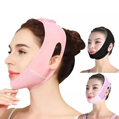 V Line Mask Double Chin Reducer Chin Up Patch V Shaped Slimming Face Lift Tape • $10.53
