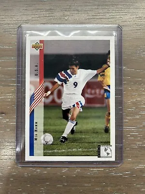 Mia Hamm 1994 Upper Deck World Cup #268 Mint Condition • $30