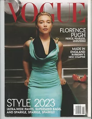 VOGUE Magazine - Winter 2023 With Florence Pugh On The Cover • $9