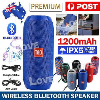 Wireless Portable Bluetooth Speaker Ear Boom Sound Speaker TG117 • $18.85