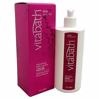 Vitabath Plus For Dry Skin Moisturizing Bath & Shower Gelee - 21 Oz • $36