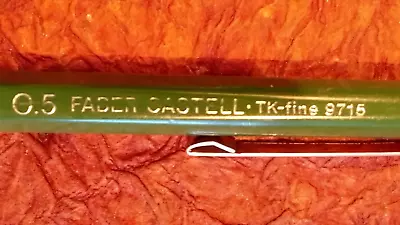 Faber-Castell TK-FINE 9715 T Mechanical Pencil 0.5 Mm Germany • $16