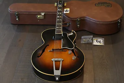 Vintage! 1949 Gibson ES-175 Archtop Hollowbody Guitar Tobacco Burst + Case • $6495