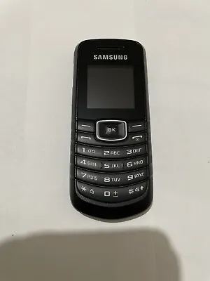Samsung GT E1080i - Black (O2/Tesco) Mobile Phone Good Condition • £15.99