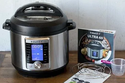 Instant Pot Ultra 60 6 Qt 10-in-1 Electric Pressure Cooker Slow Cooker $179  • $98.99