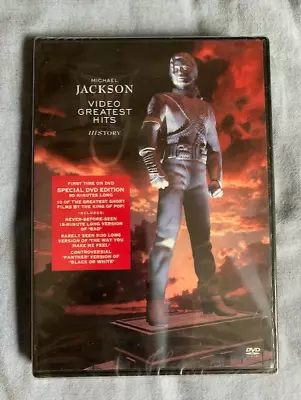 Michael Jackson Video Greatest Hits (DVD) BRAND NEW - 10 MUSIC VIDEOS - 90 MINUT • $12.99