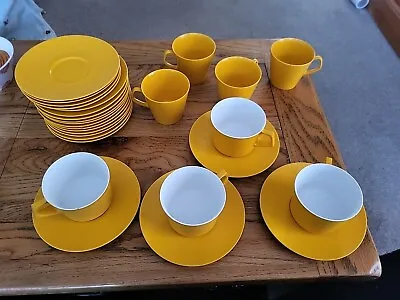 Vintage Picnic Camping Melaware Melamine Antiference Cups And Saucers • £15