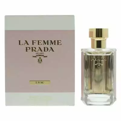 Prada La Femme Milano Leau 50ml Edt Spray For Her - New Boxed & Sealed - Uk • £57.95