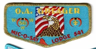 Mic-O-Say Lodge 541 Flap Western Colorado Council GMY Bdr. [PW544] • $8.95