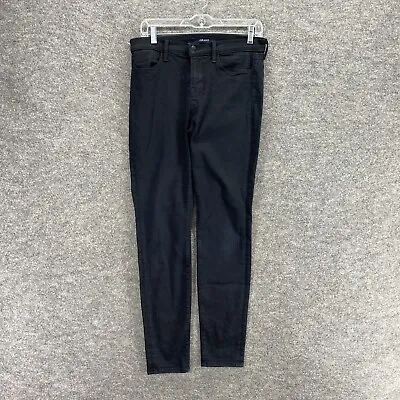 J.Brand Jeans Women 30 Super Skinny Black Mid Rise Denim • $10.46