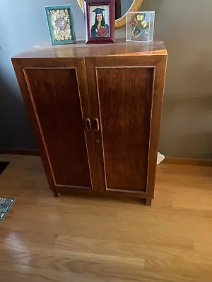 Beautiful Mid Century Danish Modern Teak Magic Box Folding Secretary Desk • $1500