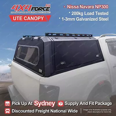 4X4FORCE Ute HD Steel Tub Canopy 200KG Load For Nissa Navara NP300 Dual Cab SYD • $2200