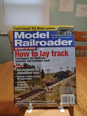 Model Railroader Magazine: March  2010 (RRR5).  • $1.75