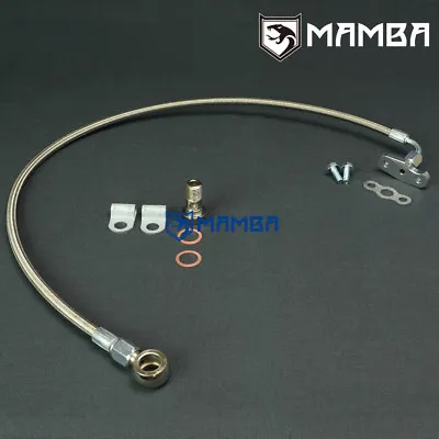 MAMBA ~07 VOLVO S60R V70R RN2P24HT K24 K24-7400 53249707400 Turbo Oil Feed Line • $68.07