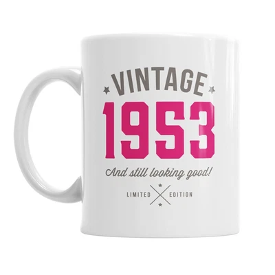 70th Birthday Gift Present Idea For Men Women Ladies Dad Mum Happy 70 Mug • £8.95