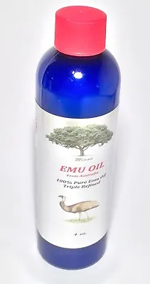 $13.99 • Buy TRIPLE REFINED EMU OIL AUSTRALIAN NATURAL PURE 4 OZ FOR Face Hand Heel Magic 