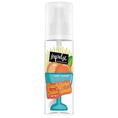 Impulse Body Mist Peach Sorbet + Golden Sunsets 150ml • £5.42