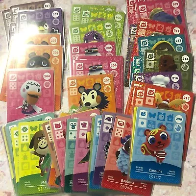 Animal Crossing Amiibo Cards Series 3 (Authentic): Choose Your Own #201 - #300 • $2.50