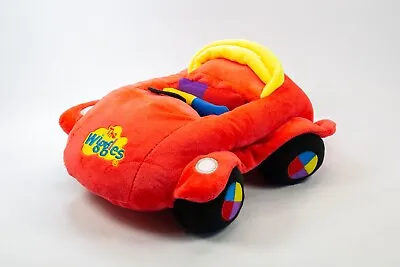 The Wiggles Big Red Car Soft Plush Toy 25cm Toot Toot Chugga Chugga Like New • $24.50