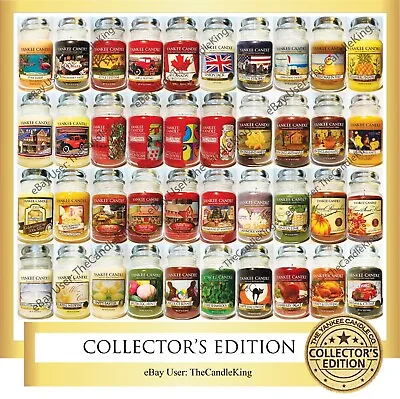 Yankee Candle - COLLECTOR'S EDITION CANDLES - You Pick - 22oz - RARE! • £386.04