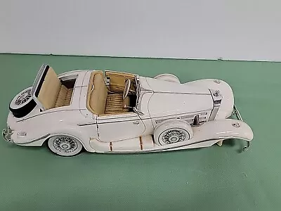 Maisto Mercedes-Benz 500 K Typ Special Roadster For Parts White As Is  • $6.95