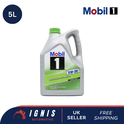 Mobil 1 ESP 5W-30 5W30 Fully Synthetic Engine Oil 5L 5 Litres • £53.89